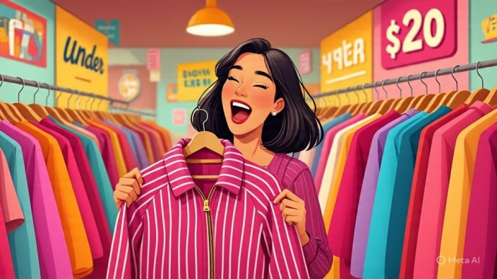 how to shop for fashion on a budget​